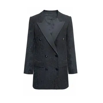 DYON D25-9054 Lace Blazer: Dark Romance Meets Tailored Power