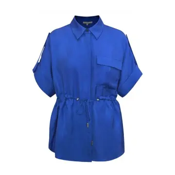 DYON Blue Short - Sleeve Shirt - Style D26 - 9003